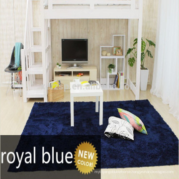 soft blue shaggy area washable carpet rug for sale